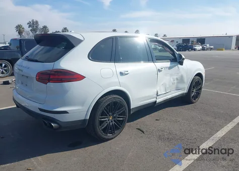 2017 Porsche Cayenne E-Hybrid S Platinum Edition из США, поврежденный, VIN WP1AE2A21HLA68334